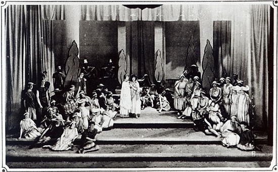First stage performance in England of Handel''s Oratorio Semele. 1925 a 