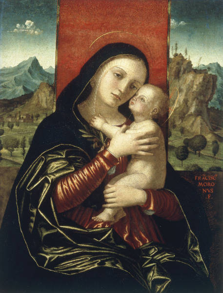 F.Morone / Mary with Child / c.1503 a 