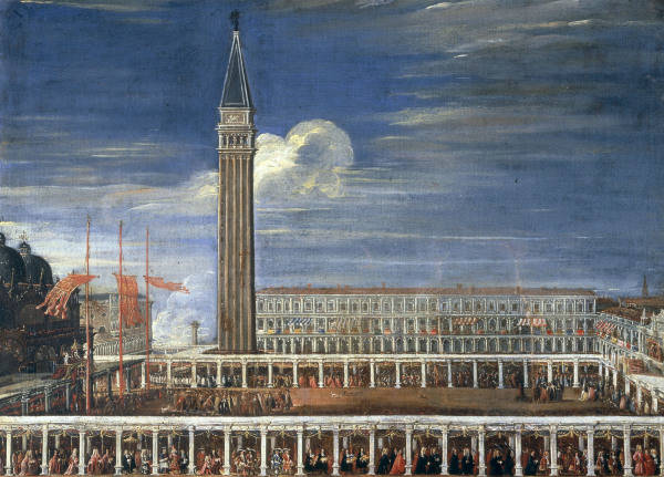 F.Morosini''s Return 1689 / Ptg.by Piazza a 