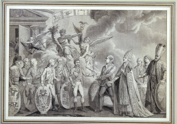 Treaty of Amiens 1802, Allegorie/Desrais a 
