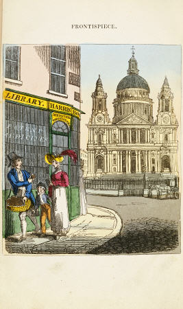 Frontispiece Illustration From ''Sam Syntax''s Description Of The Cries Of London'' a 