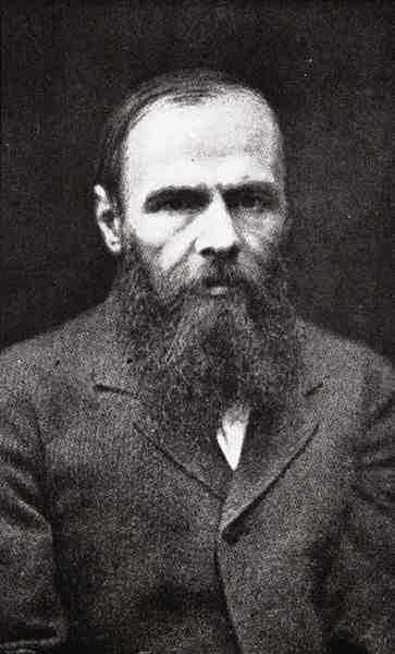 Fyodor Mikhaylovich Dostoyevsky (1821-81) (b/w photo)  a 