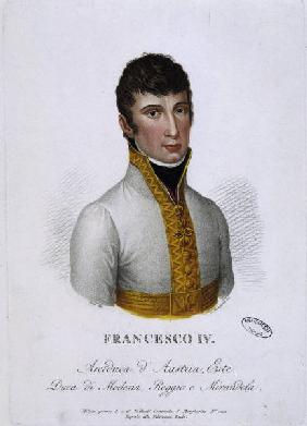 Franz IV of Modena / G.Rosaspina