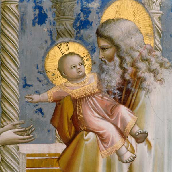 Giotto, Present.de Jesus au Temple, Det. a 