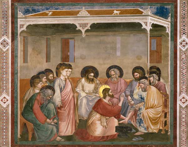 Washing of the Feet / Giotto / 1303/05 a 