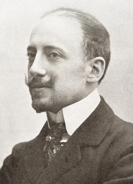 Gabriele d''Annunzio (1863-1938) (b/w photo)  a 