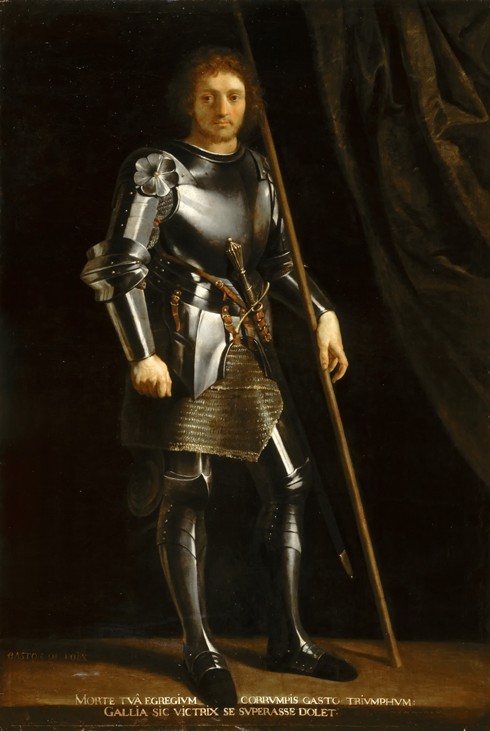 Gaston of Foix, Duke of Nemours (Warrior Saint) After Giorgione a 