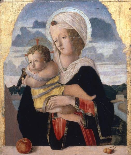 G.Chiulinovic / Mary with Child / C15 a 