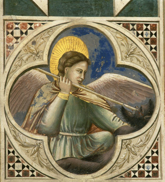 Giotto, L''Archange Michel a 
