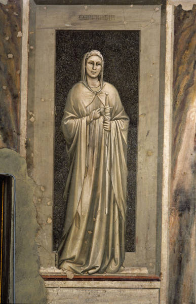 Giotto, La Temperance a 