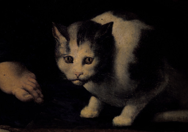 Giulio Romano / Cat / Painting a 