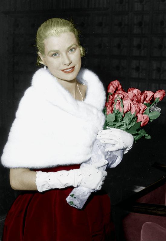 Grace Kelly at Cannes film festival a 