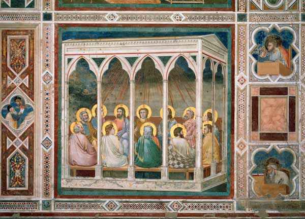 Outpouring of Holy Ghost / Giotto a 