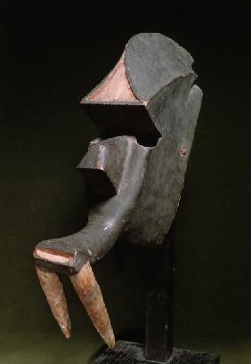 Gorilla Mask / Kwele, Gabun / Wood