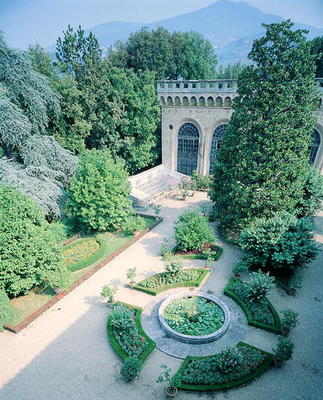 Garden with Lemonaia, Villa Medicea di Careggi (photo) a 