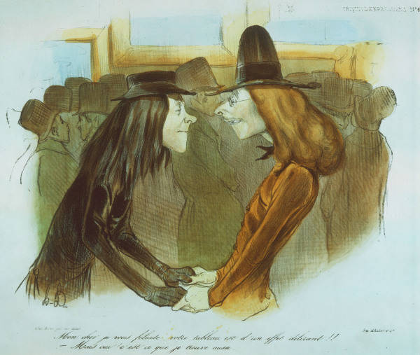 H.Daumier, Mon cher, je vous felicite... a 