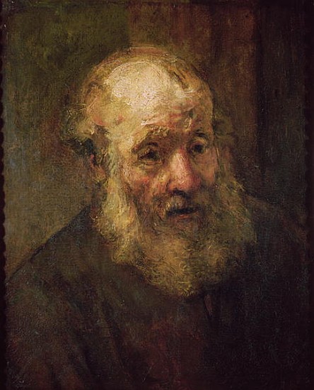 Head of an Old Man, c.1650 a 