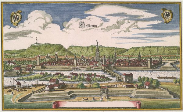 Heilbronn, 17. Jh. /Kupferstich/Merian. a 