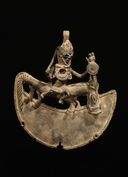 Horse Rider / Benin, Nigeria / Bronze a 