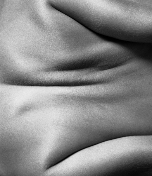Human form abstract body part (b/w photo)  a 