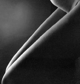 Human form abstract body part (b/w photo) 