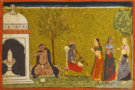 Illustration From A Madhavanala Kamakandala Series a 