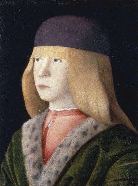 Portrait of a Youth / Paint./ C15th a 