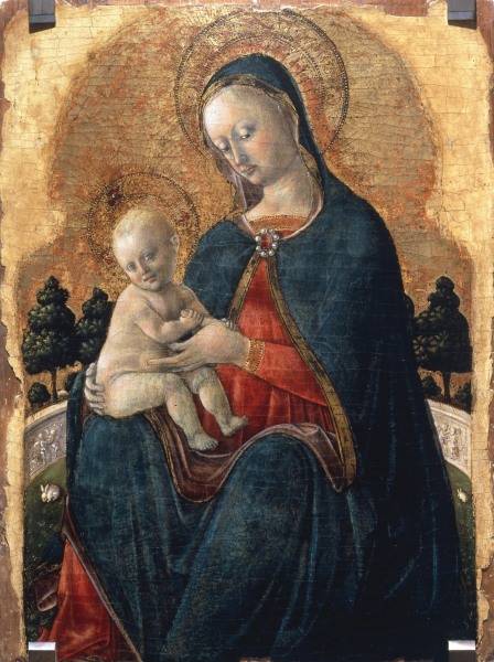 Mary with Child / Ital.Paint./ C15th a 