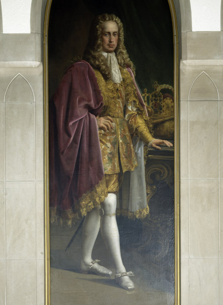 Emperor Joseph I , Full-figure portrait a 
