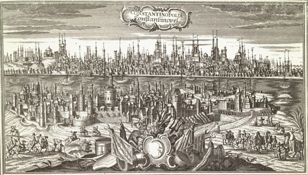 Konstantinopel, Stadtansicht / n.Werner a 