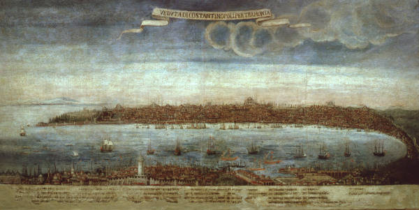 Constantinople / Painting 16th century a 