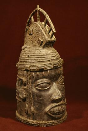 Kopf, Benin, Nigeria / Bronze