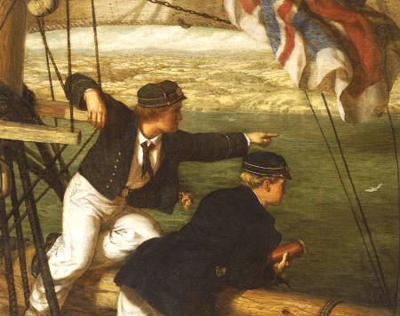 Land Ahoy !  Philip Richard Morris (1838-1902) a 