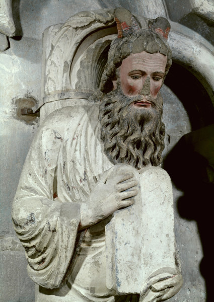 Lausanne, Kathedrale, Moses a 