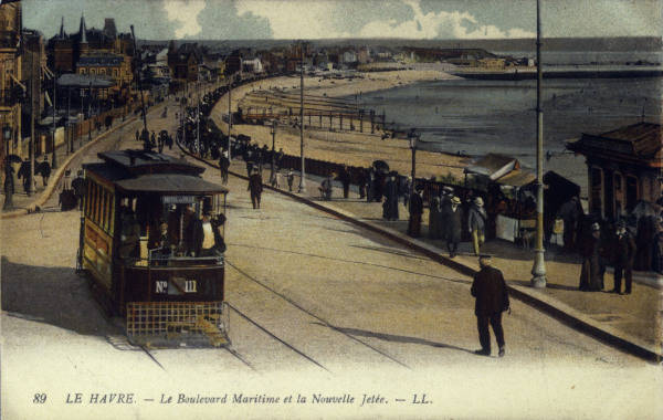 Le Havre/Boulevard Maritime/Carte post. a 