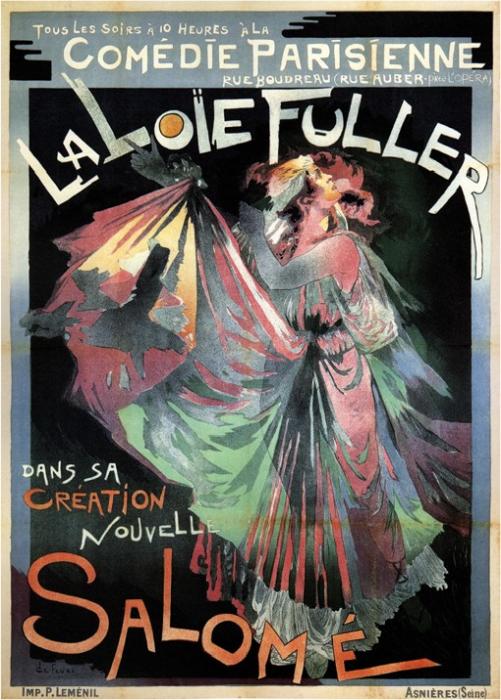 Loïe Fuller as Salomé a 