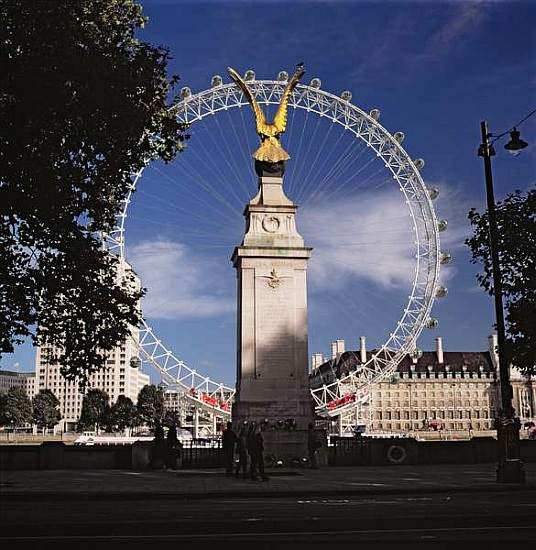 London Eye and Airforce Monument a 