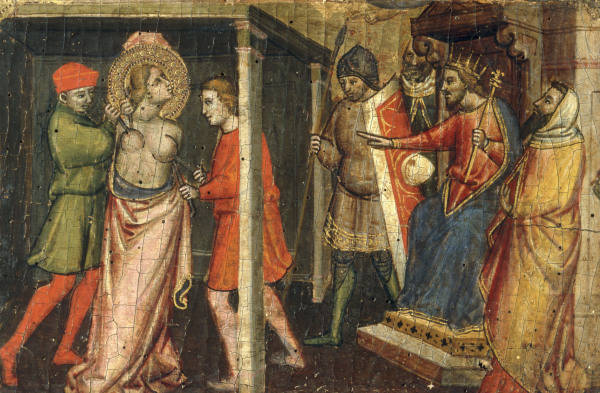 Lorenzo di N.Gerini / St.Agatha / Paint. a 