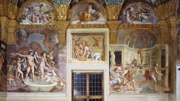 Mantua, Palazzo del Te, Sala di Psiche a 