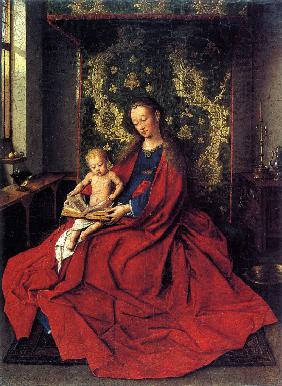 Madonna with Child Reading