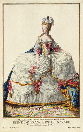 Marie Antoinette, Queen Of France And Navare a 