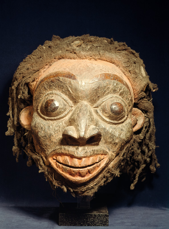 Maske, Bamum, Kamerun / Holz a 