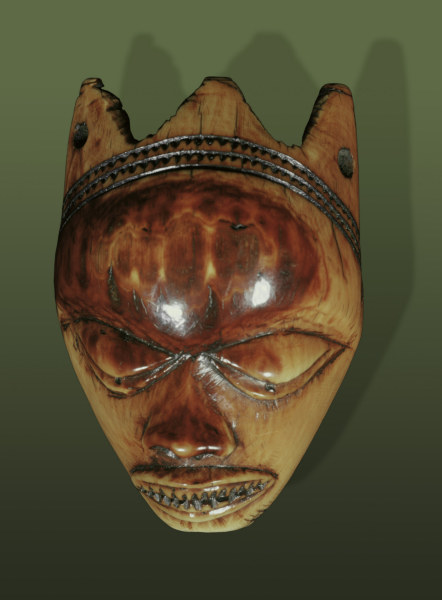 Maske, Pende, Kongo / Elfenbein a 