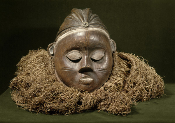 Maske, Pende, Kongo / Holz a 