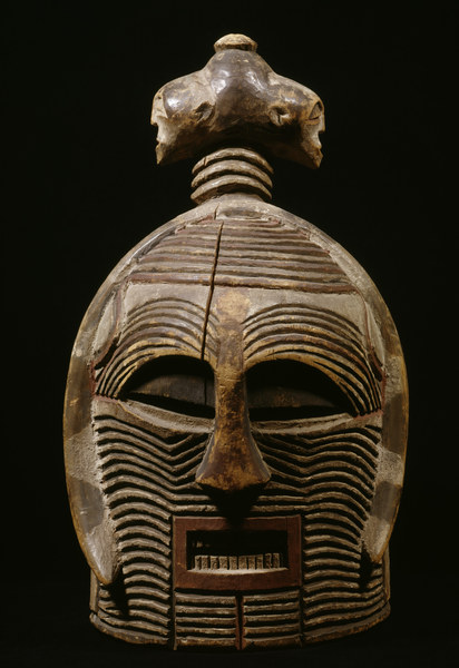 Maske, Tetela, Kongo / Holz a 