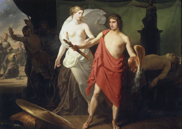 M.Conconi / Achilles & Thetis / Paint. a 