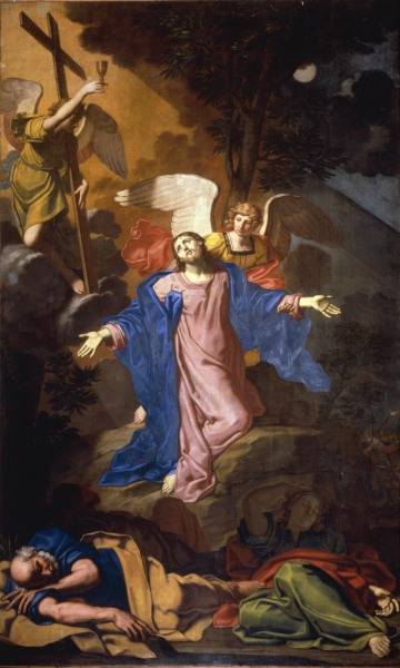 M.Desubleo /Christ on Mt.of Olives/ 1660 a 