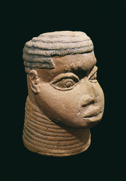 Menschl. Kopf, Benin, Nigeria a 
