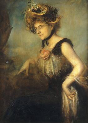 Marion Franchetti / Ptg.by F.v.Lenbach