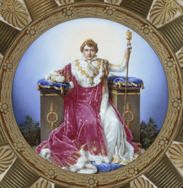Napoleon I / Porcelain Paint./ 1808-10 a 